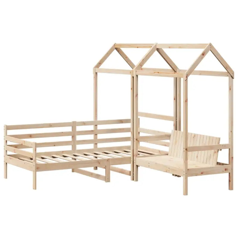 Massief Grenenhout Slaapbank en Bank voor Slaapkamer en Woonkamer - Bedden & bedframes