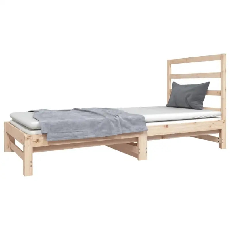 Massief Grenenhout Slaapbank met veelzijdige afmetingen voor slaapkamer en woonkamer - Bedden & bedframes