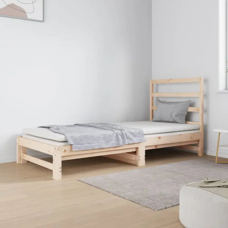 Massief Grenenhout Slaapbank met veelzijdige afmetingen voor slaapkamer en woonkamer - Bedden & bedframes