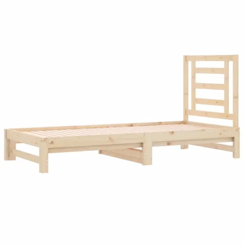 Massief grenenhout slaapbank met veelzijdige afmetingen voor woonkamer of slaapkamer - Bedden & bedframes