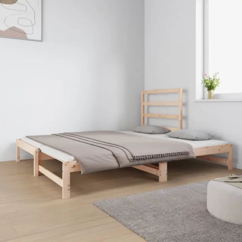 Massief Grenenhout Slaapbank met veelzijdige afmetingen voor slaapkamer en woonkamer - Bedden & bedframes