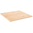Massief Grenenhout Tafelblad voor thuis en horeca opknapbeurt - Naturel / 90 x 90 x 2.5 cm / 1 - Tafelbladen