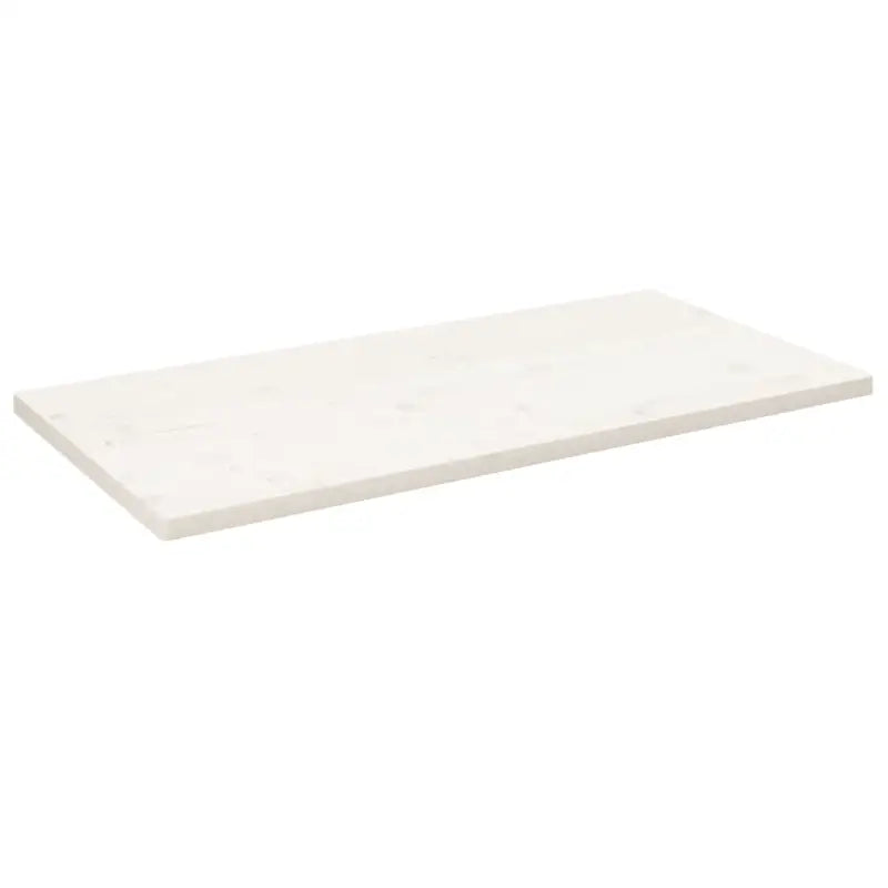 Massief Grenenhout Tafelblad voor thuis en horeca opknapbeurt - Wit / 110 x 60 x 2.5 cm / 1 - Tafelbladen