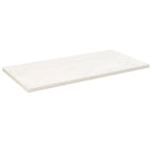 Massief Grenenhout Tafelblad voor thuis en horeca opknapbeurt - Wit / 110 x 55 x 2.5 cm / 1 - Tafelbladen