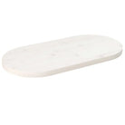 Massief Grenenhout Tafelbladen voor thuis en horecagelegenheden - Wit / 70 x 35 x 2.5 cm / 1 - Tafelbladen