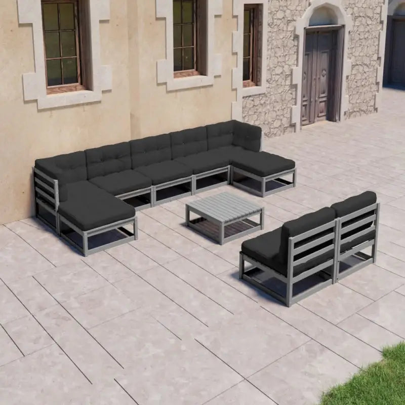 Massief grenenhout tuinset voor genieten en ontspannen in de tuin - Tuinsets