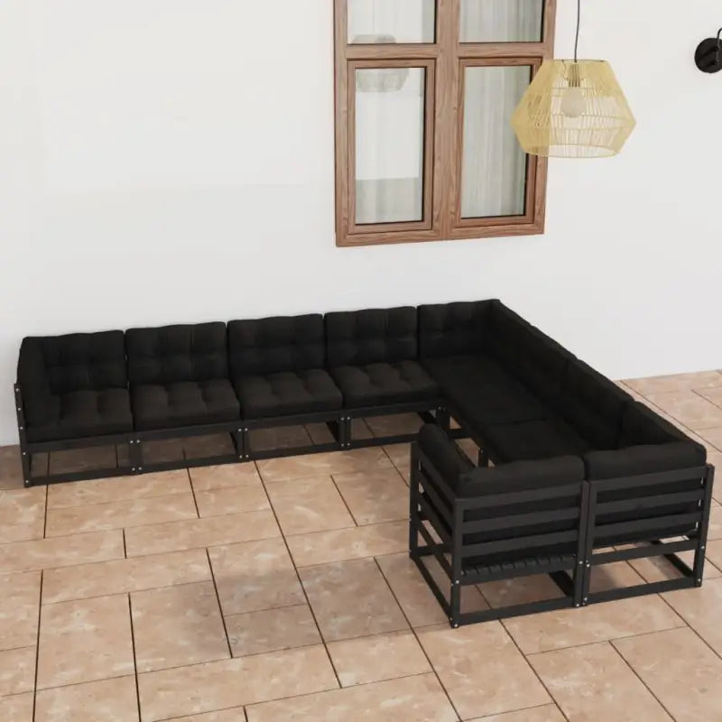 Massief grenenhout tuinset voor ontspannen buitenmomenten - Tuinsets