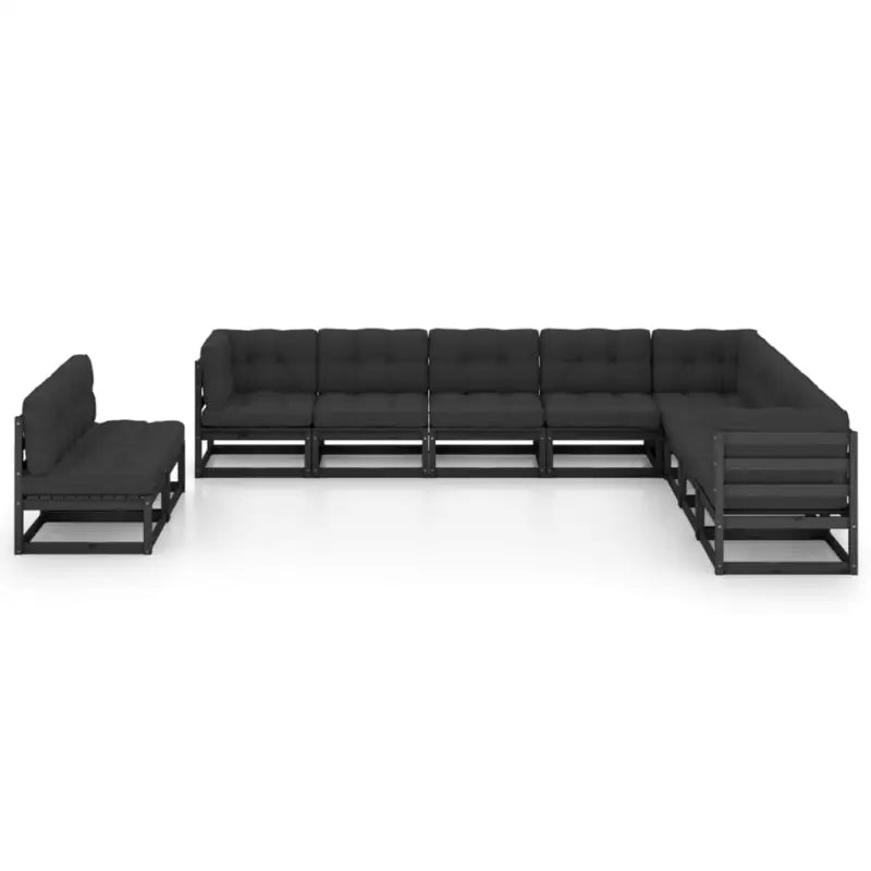 Massief Grenenhout Tuinset voor ontspanning en gezellige momenten - Tuinsets