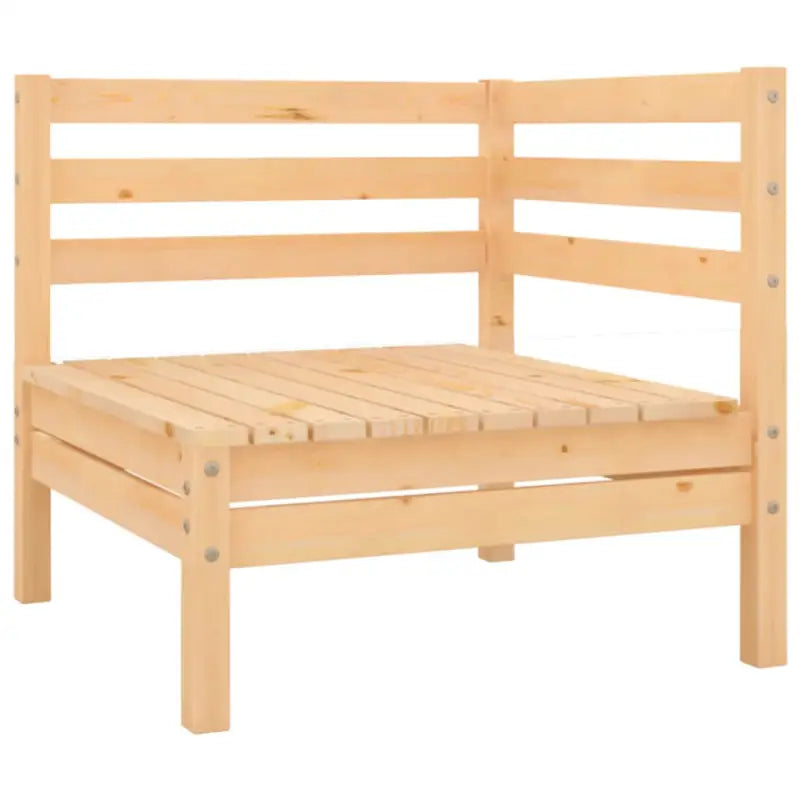 Massief grenenhout tuinset voor ontspanning en gezelligheid in de tuin - Tuinsets