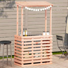 Massief Grenenhout tuintafel voor buiten voor gezellige momenten - Natuurlijk douglashout / 112,5 x 57 x 195,5 cm / 1