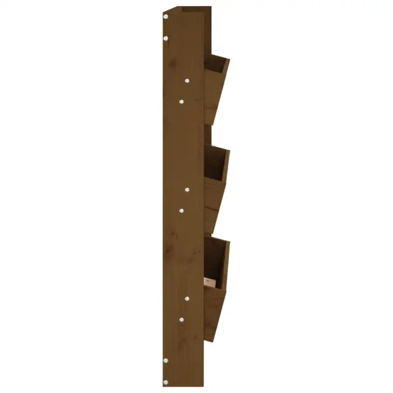 Massief grenenhout verticale muurplantbak voor tuin en balkon - Bloempotten & plantenbakken