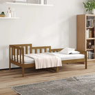 Massief Grenenhouten Bedden en Slaapbanken voor woonkamer en slaapkamer - Honingbruin / 90 x 190 cm - Bedden & bedframes