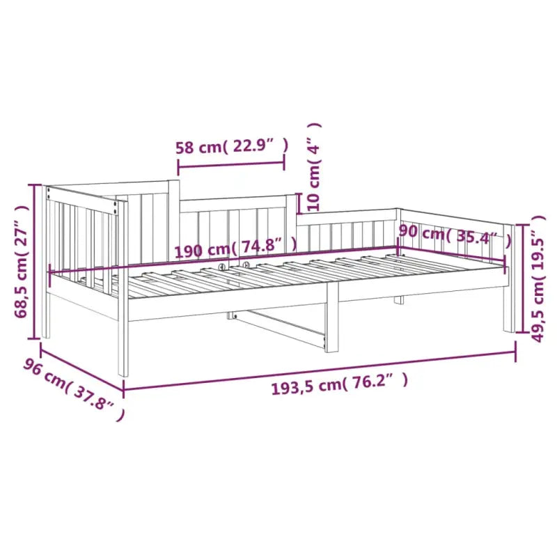 Massief Grenenhouten Bedden en Slaapbanken voor woonkamer en slaapkamer - Bedden & bedframes