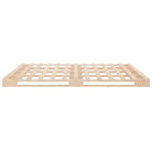 Massief Grenenhouten Bedframe met Levering Bevat voor Een Natuurlijke Sfeer - Bedden & bedframes
