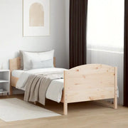 Massief Grenenhouten Bedframe met Multiplex Lattenbodem - Bedden & bedframes