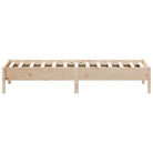 Massief Grenenhouten bedframe met multiplex lattenbodem voor optimale slaap - Bedden & bedframes