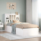 Massief Grenenhouten Bedframe voor Comfort en Natuurlijke Interieurstijl - Wit / 75 x 190 cm - Bedden & bedframes