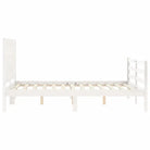 Massief Grenenhouten Bedframe voor Comfort en Natuurlijke Decoratie - Bedden & bedframes