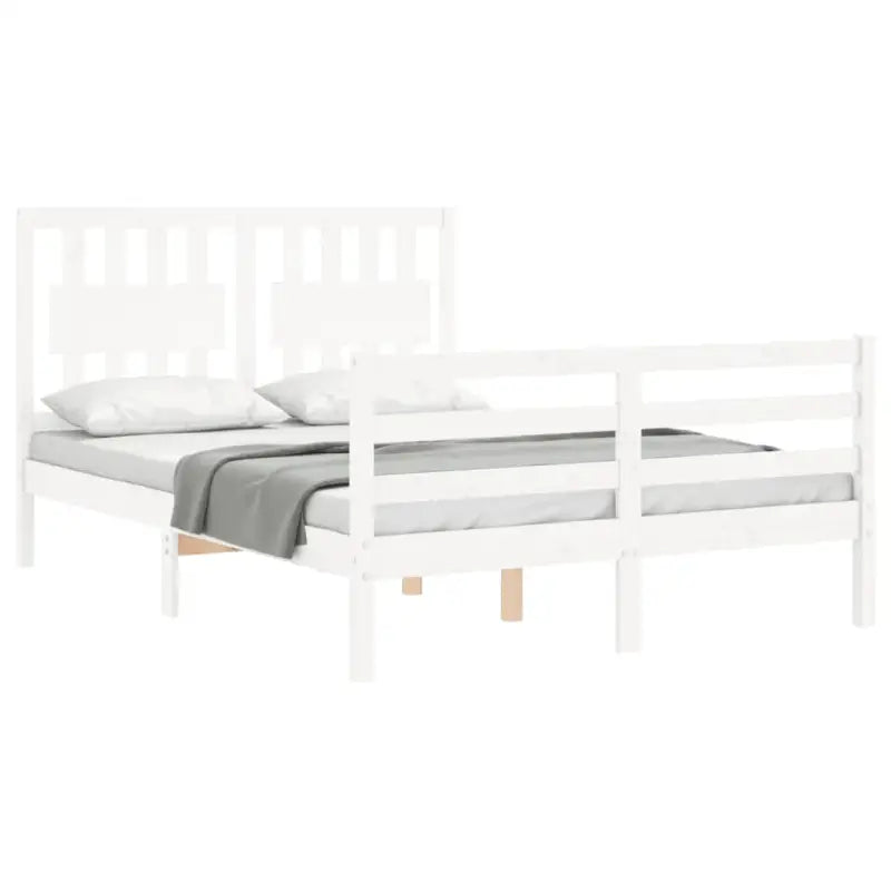 Massief Grenenhouten Bedframe voor Comfort en Natuurlijke Decoratie - Bedden & bedframes