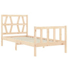 Massief Grenenhouten Bedframe voor een Goede Nachtrust - Bedden & bedframes