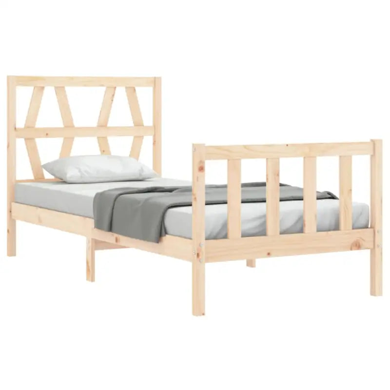 Massief Grenenhouten Bedframe voor een Goede Nachtrust - Bedden & bedframes