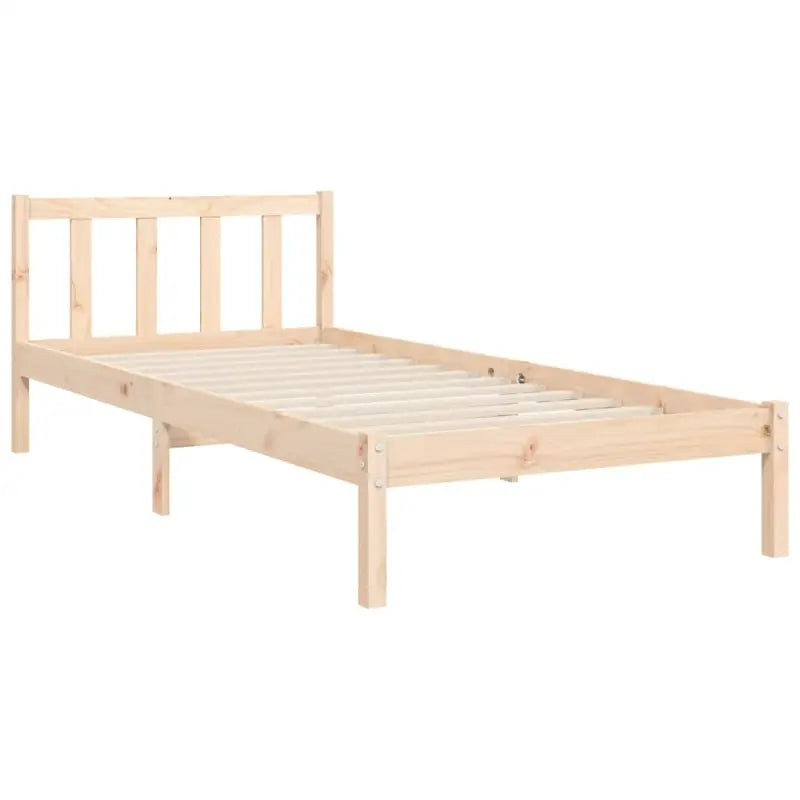 Massief Grenenhouten bedframe voor een goede nachtrust en natuurlijke uitstraling - Bedden & bedframes