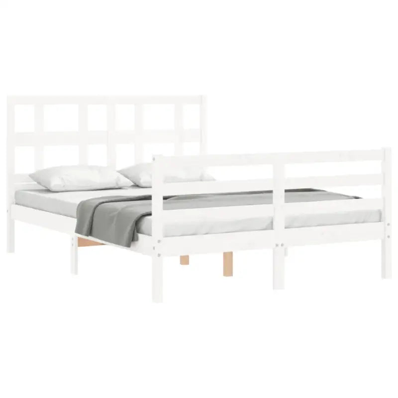 Massief grenenhouten bedframe voor een natuurlijke en comfortabele slaap - Bedden & bedframes