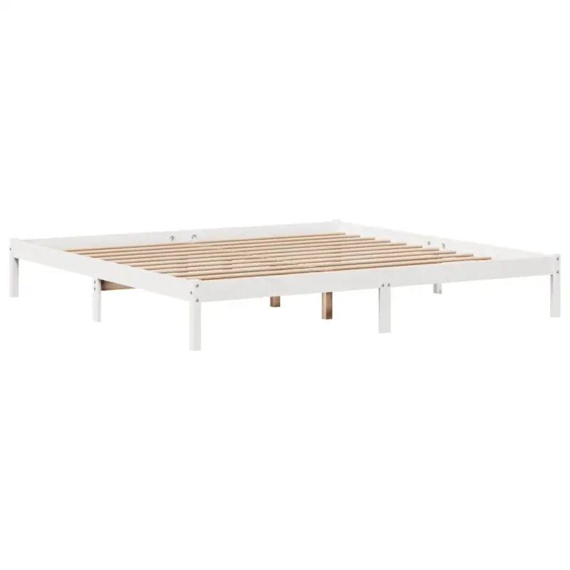 Massief Grenenhouten Bedframe voor een Natuurlijke en Decoratieve Slaapruimte - Bedden & bedframes