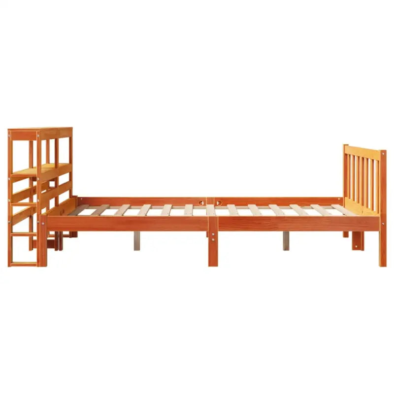 Massief Grenenhouten Bedframe voor een Natuurlijke en Decoratieve Look - Bedden & bedframes