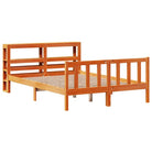Massief Grenenhouten Bedframe voor een Natuurlijke en Decoratieve Look - Bedden & bedframes