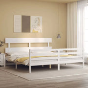 Massief Grenenhouten Bedframe voor een Natuurlijke en Decoratieve Slaapruimte - Bedden & bedframes