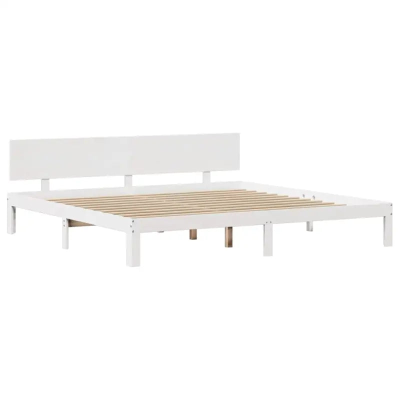 Massief Grenenhouten Bedframe voor een Natuurlijke en Decoratieve Slaapkamer - Bedden & bedframes