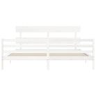 Massief Grenenhouten Bedframe voor een Natuurlijke en Decoratieve Slaapruimte - Bedden & bedframes