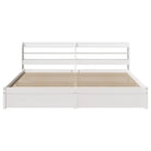 Massief Grenenhouten bedframe voor een natuurlijke en praktische uitstraling - Bedden & bedframes