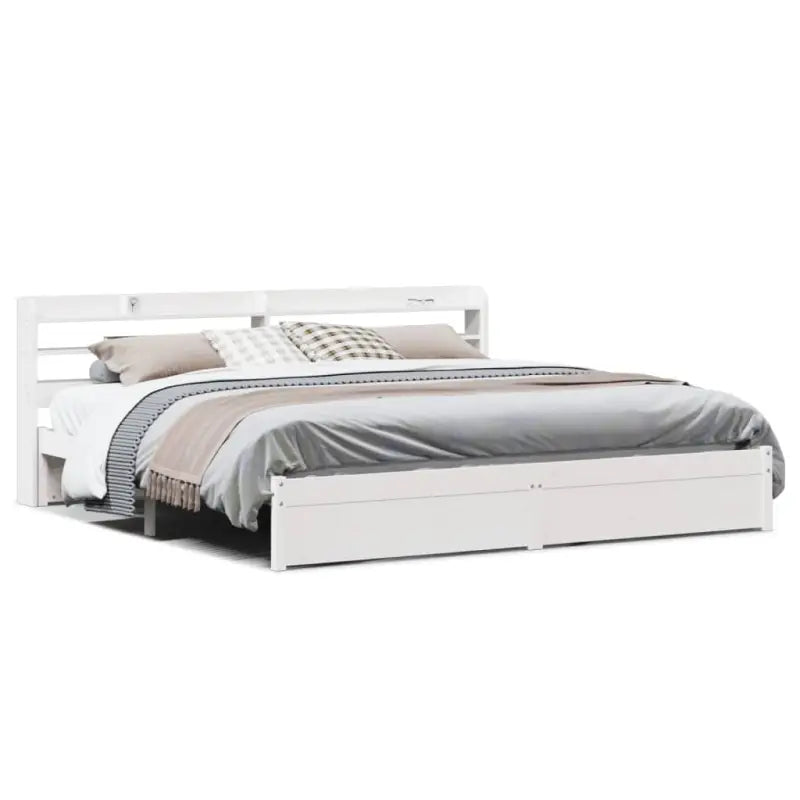 Massief Grenenhouten bedframe voor een natuurlijke en praktische uitstraling - Bedden & bedframes