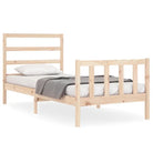 Massief grenenhouten bedframe voor een stevige en natuurlijke uitstraling - Bedden & bedframes