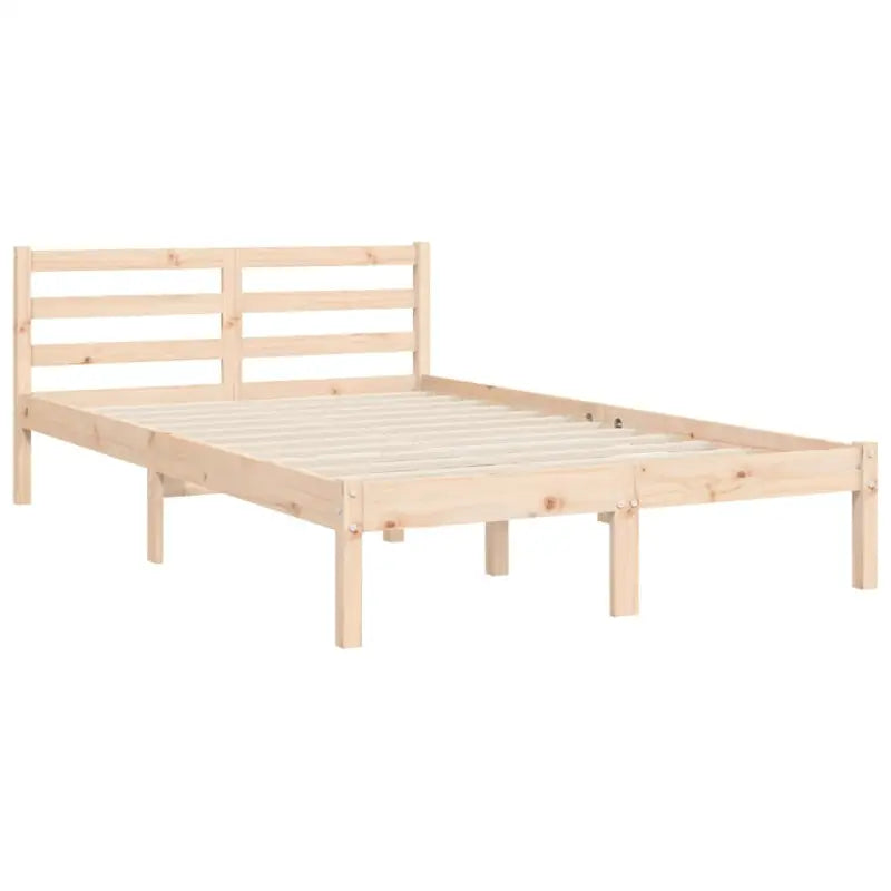 Massief grenenhouten bedframe voor een stilvolle en comfortabele slaapruimte - Bedden & bedframes