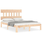 Massief Grenenhouten bedframe voor uitstekende ondersteuning en natuurlijk sfeer - Bedden & bedframes
