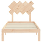 Massief Grenenhouten Bedframe voor Uitstekende Ondersteuning en Natuurlijke Looks - Bedden & bedframes
