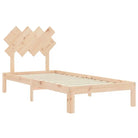 Massief Grenenhouten Bedframe voor Uitstekende Ondersteuning en Natuurlijke Looks - Bedden & bedframes