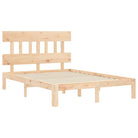Massief Grenenhouten bedframe voor uitstekende ondersteuning en natuurlijk sfeer - Bedden & bedframes