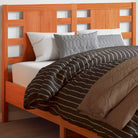 Massief Grenenhouten Hoofdborden voor in Elke Slaapkamer - Wasbruin / 140.5 x 100 cm / 1 - Hoofdborden en voetborden