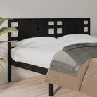 Massief Grenenhouten Hoofdborden voor in Elke Slaapkamer - Zwart / 166 x 100 cm / 1 - Hoofdborden en voetborden