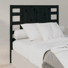 Massief Grenenhouten Hoofdborden voor in Elke Slaapkamer - Zwart / 81 x 100 cm / 1 - Hoofdborden en voetborden