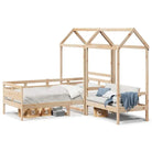 Massief Grenenhouten Slaapbank en Bank voor Slaapkamer en Woonkamer - Bedden & bedframes