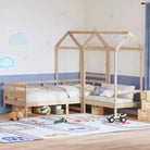 Massief Grenenhouten Slaapbank en Bank voor Slaapkamer en Woonkamer - Bedden & bedframes