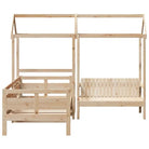 Massief Grenenhouten Slaapbank en Bank voor Slaapkamer en Woonkamer - Bedden & bedframes