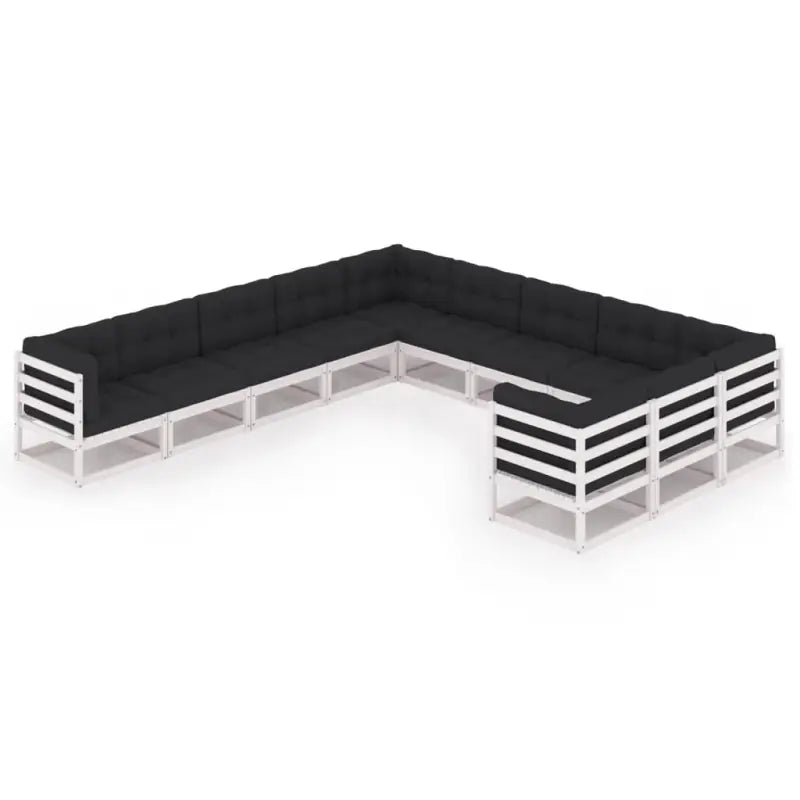 Massief Grenenhouten Tuinset voor Ontspanning en Gezelligheid - Tuinsets