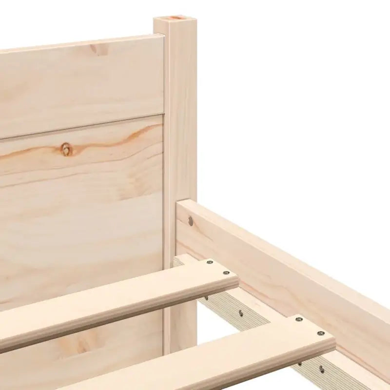 Massief hout bedframe van massief grenenhout met levering bevat - Bedden & bedframes