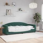 Massief hout dagbed met modern ontwerp voor woonkamer en slaapkamer - Donkergroen / 80 x 200 cm / zonder matras